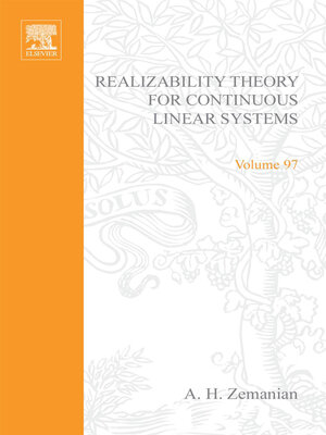 cover image of Realizability Theory for Continuous Linear Systems